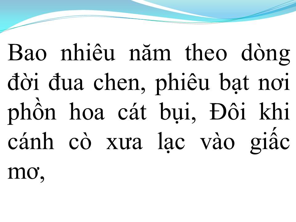 Lời bài hát VỀ QUÊ