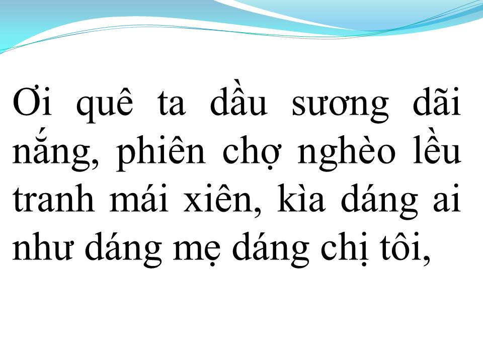 Lời bài hát VỀ QUÊ