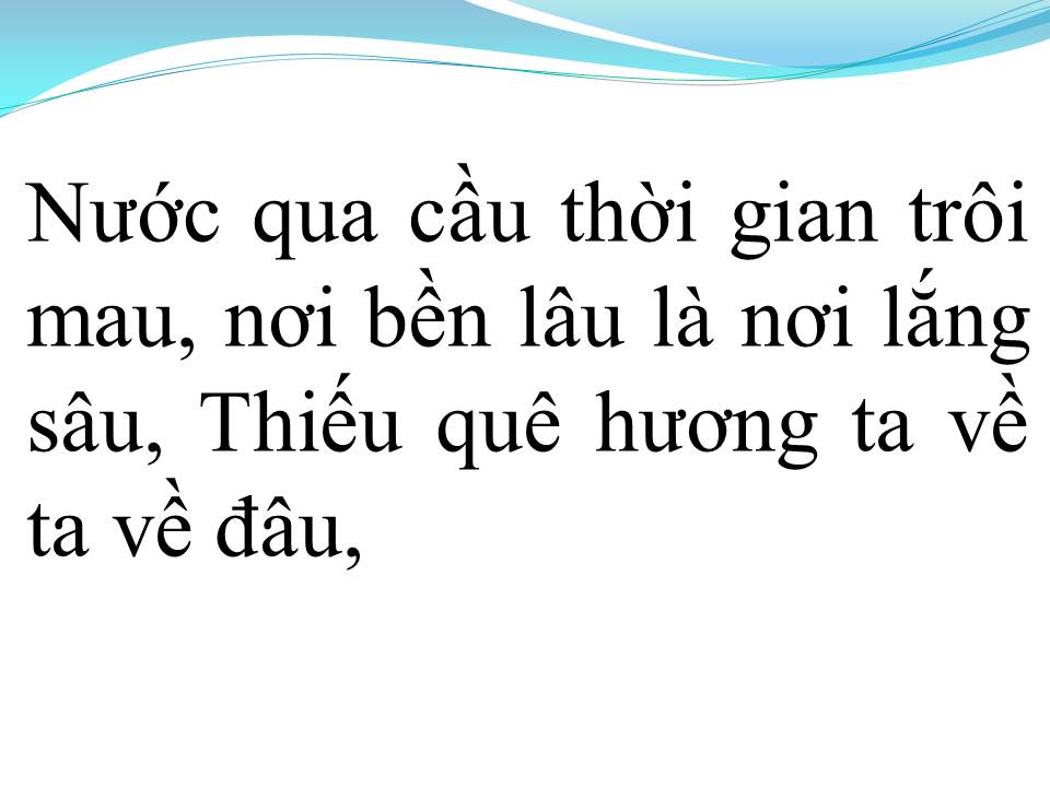 Lời bài hát VỀ QUÊ