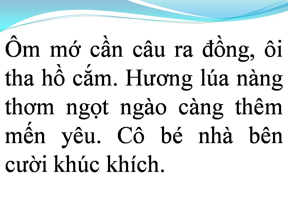 Lời bài hát VỀ QUÊ CẮM CÂU