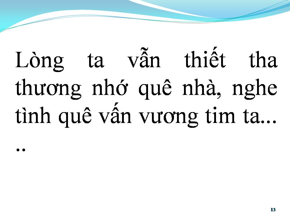 Lời bài hát VỀ QUÊ CŨ