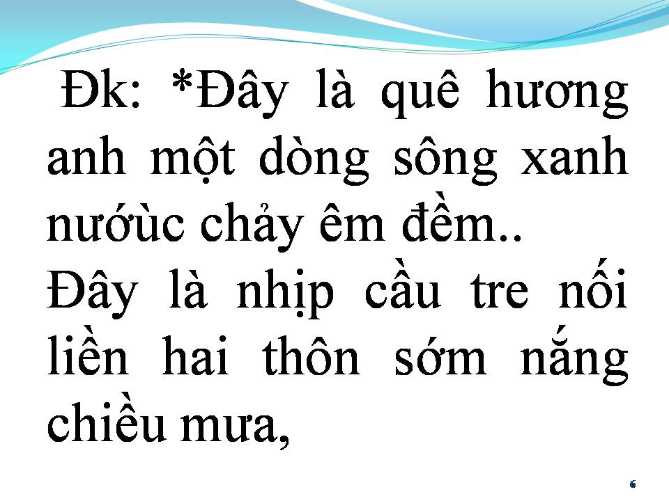 Lời bài hát VỀ QUÊ NGOẠI