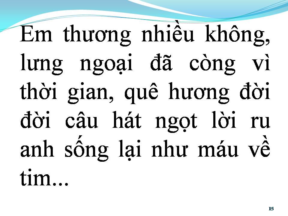 Lời bài hát VỀ QUÊ NGOẠI