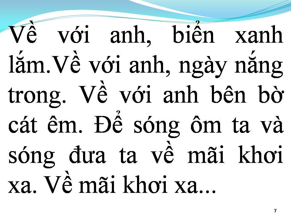 Lời bài hát VỀ VỚI ANH