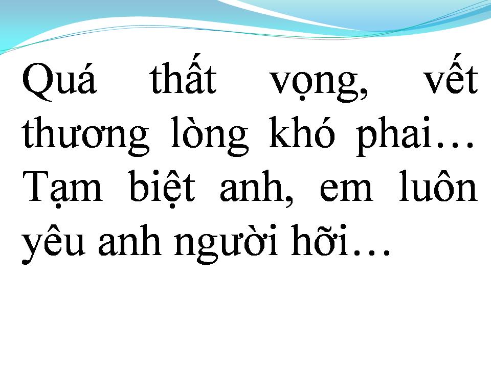 Lời bài hát VẾT CẮT