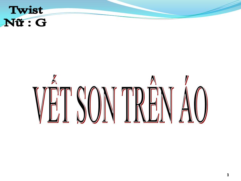 Lời bài hát VẾT SON TRÊN ÁO