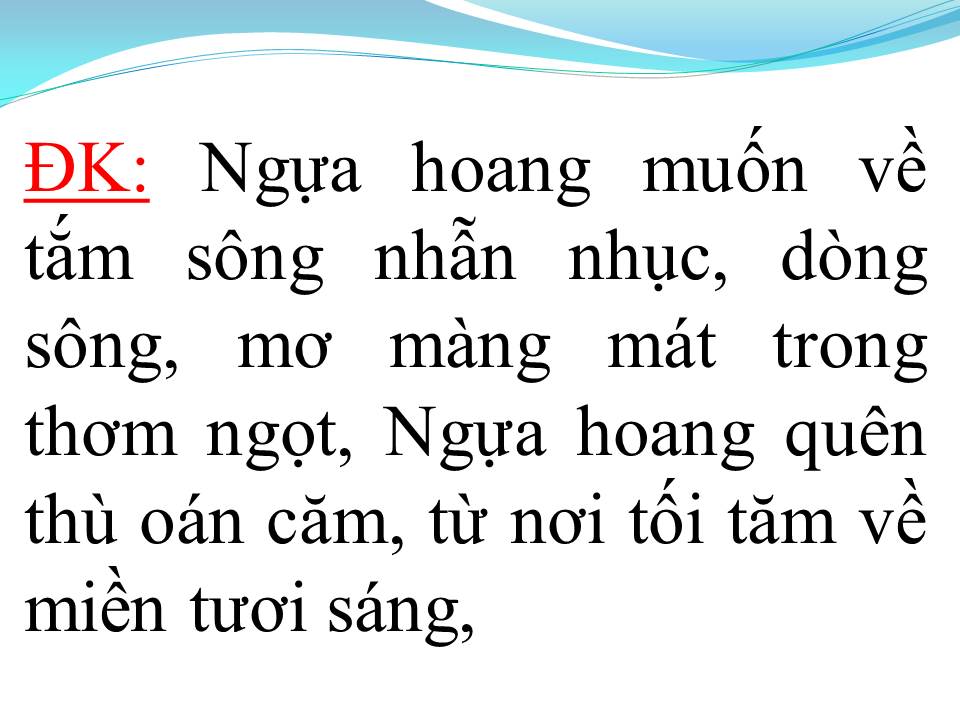 Lời bài hát VẾT THÙ TRÊN LƯNG NGỰA HOANG