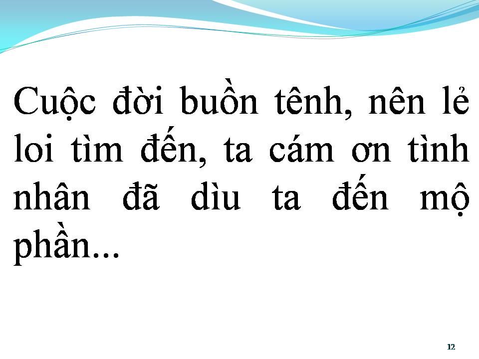 Lời bài hát VẾT THƯƠNG CUỐI CÙNG