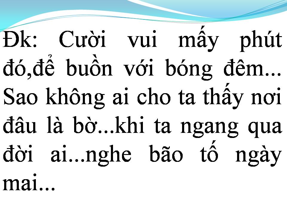 Lời bài hát VẾT THƯƠNG LÒNG