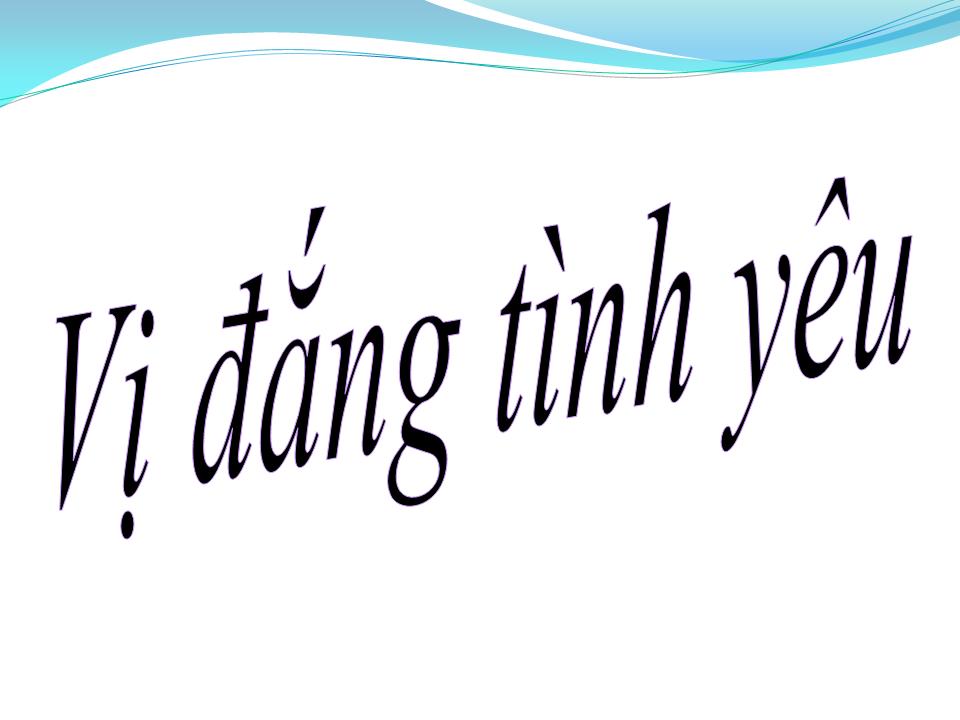 Lời bài hát VỊ ĐẮNG TÌNH YÊU
