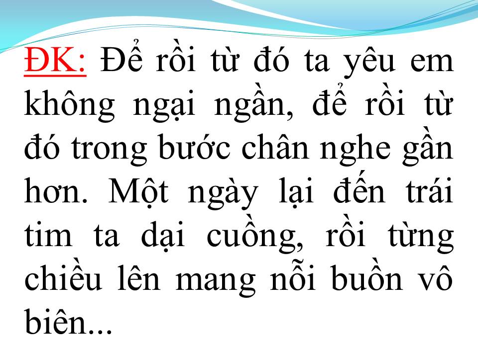 Lời bài hát VÌ ĐÓ LÀ EM