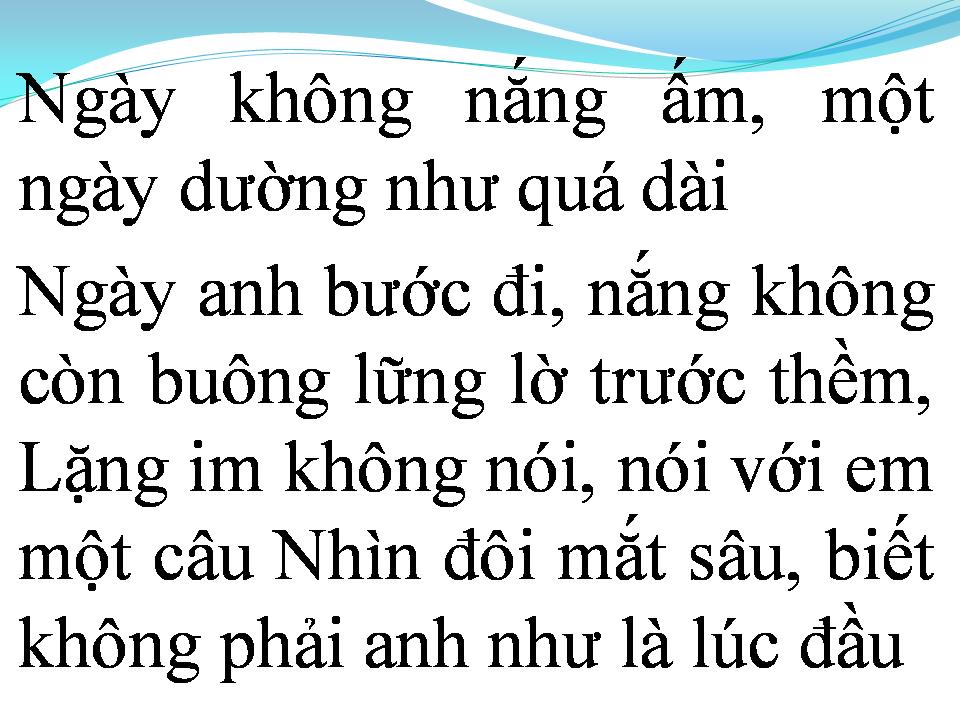 Lời bài hát VÌ EM QUÁ YÊU ANH