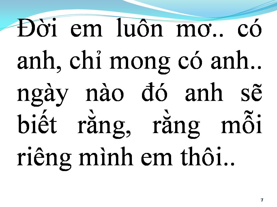 Lời bài hát VÌ EM YÊU ANH
