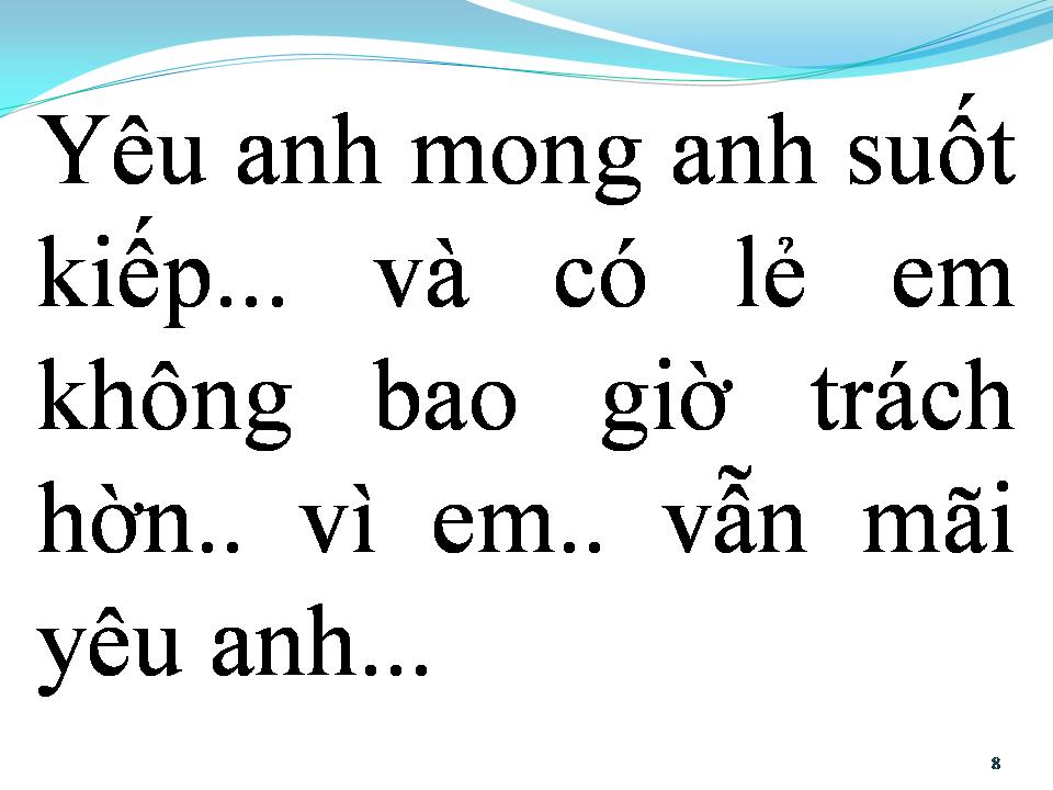 Lời bài hát VÌ EM YÊU ANH