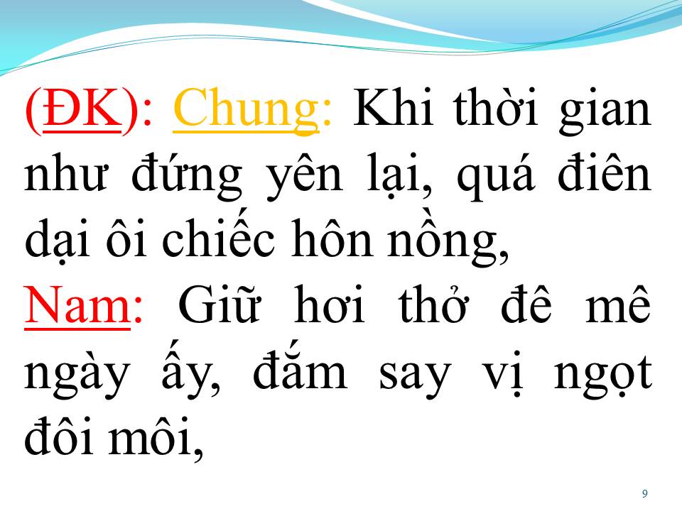 Lời bài hát VỊ NGỌT ĐÔI MÔI (SONG CA)