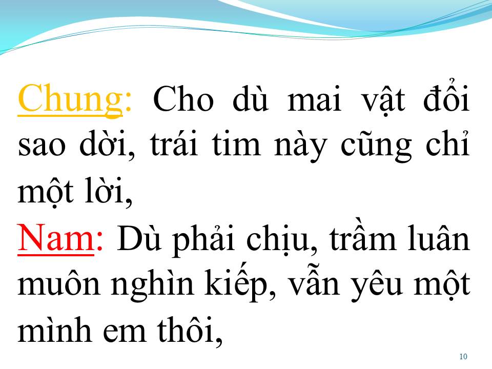Lời bài hát VỊ NGỌT ĐÔI MÔI (SONG CA)