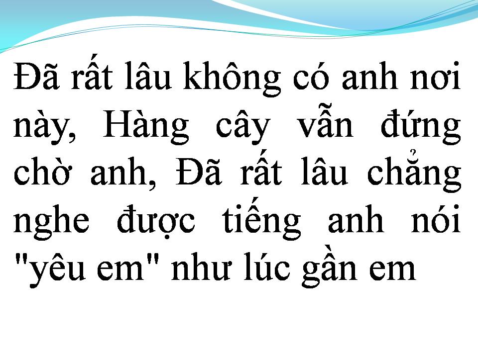 Lời bài hát VÌ SAO