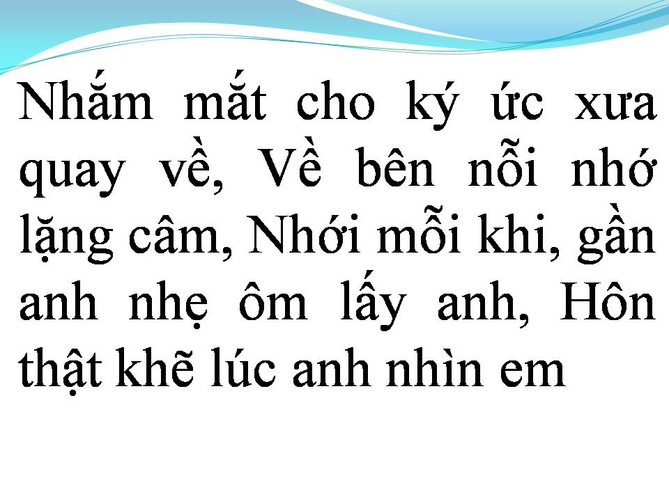 Lời bài hát VÌ SAO