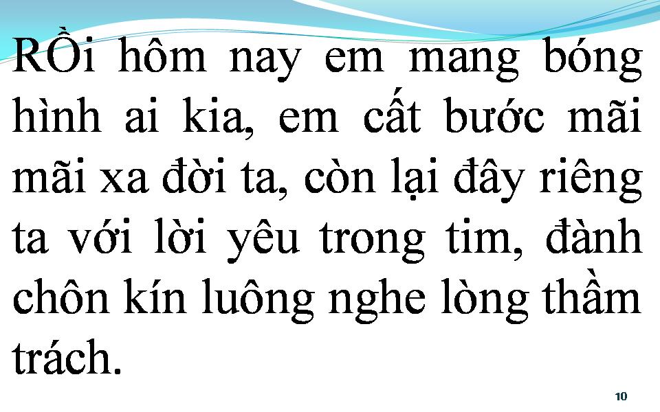 Lời bài hát VÌ SAO CHẲNG NÓI