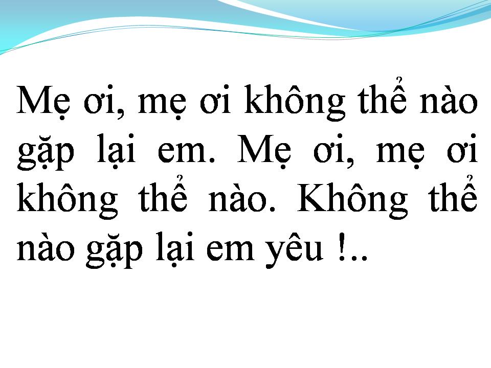Lời bài hát VÌ SAO EM CHẾT