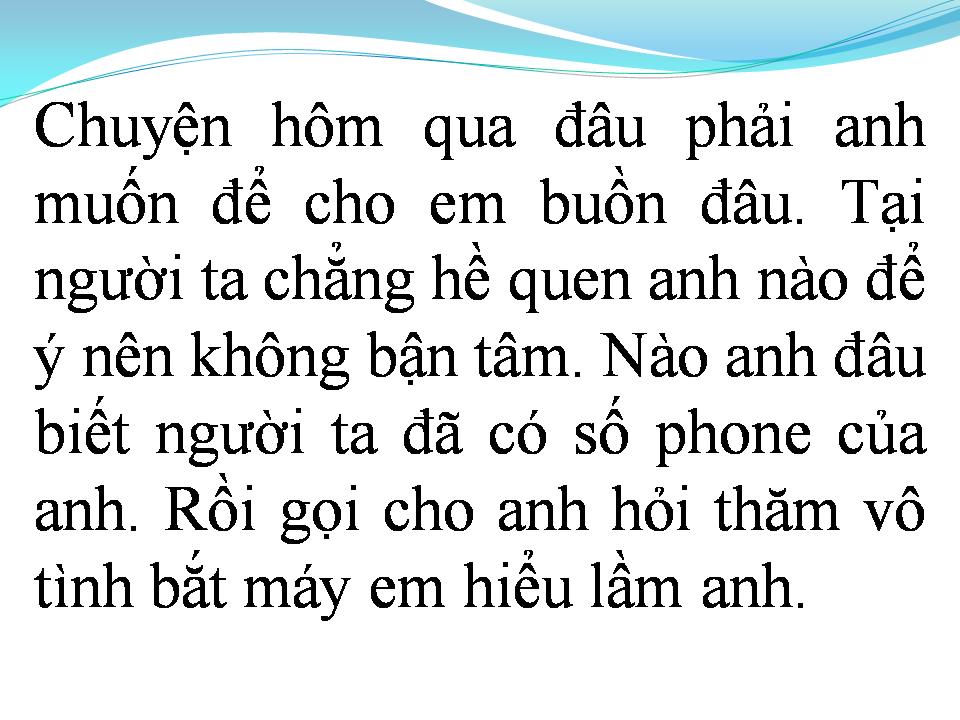 Lời bài hát VÌ SAO EM KHOÁ MÁY