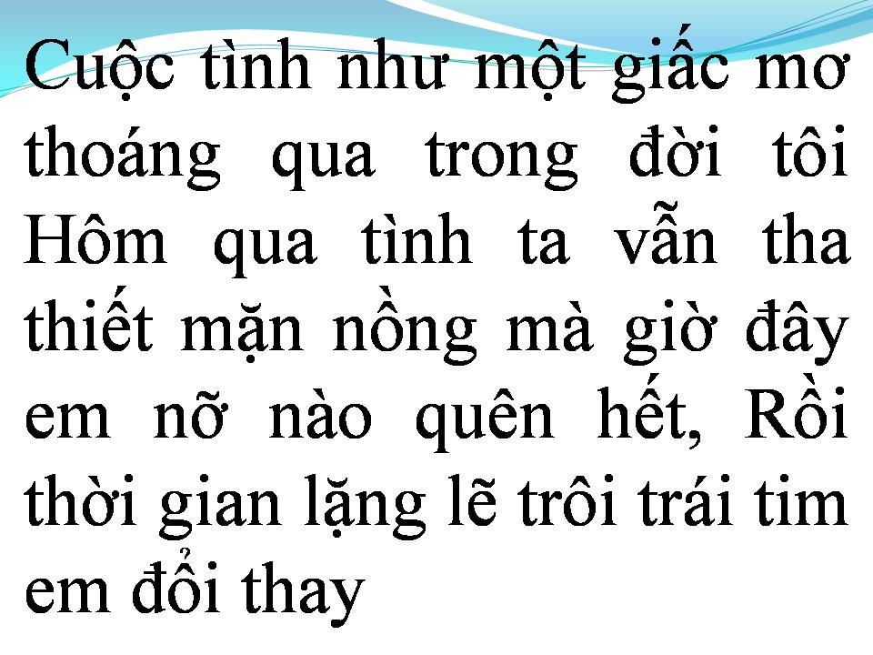 Lời bài hát VÌ SAO EM LÀ KẺ BẠC TÌNH