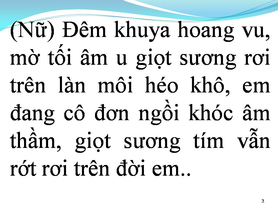 Lời bài hát VÌ SAO EM ƠI