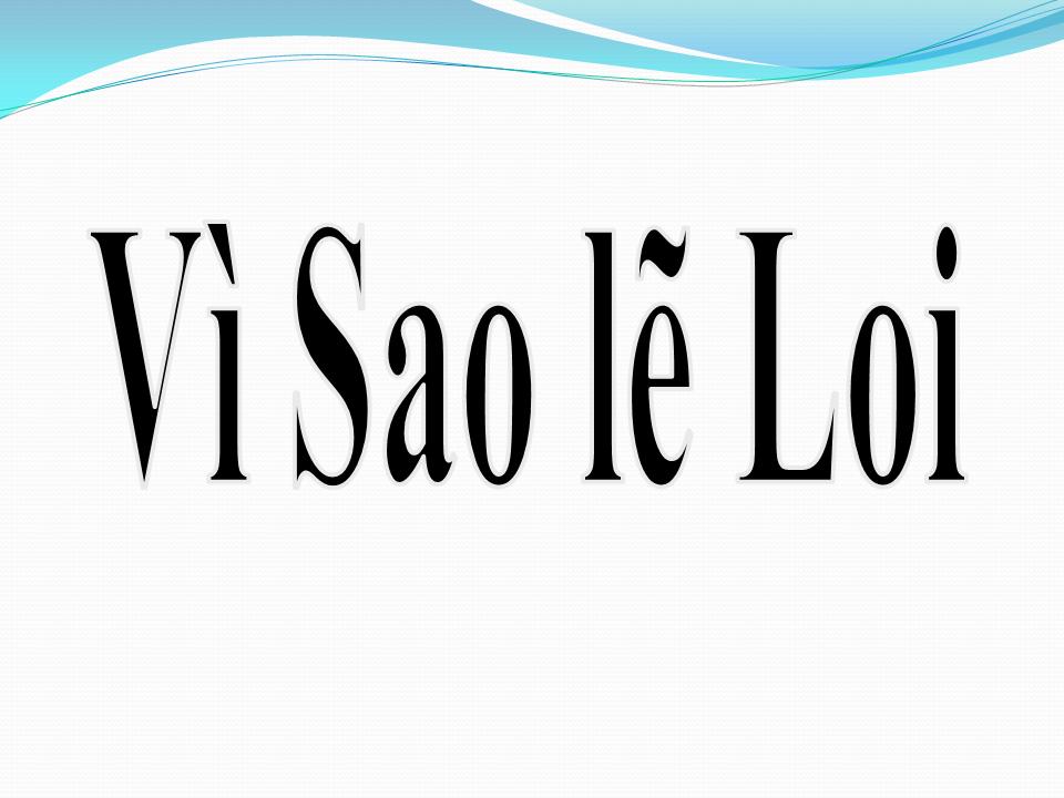 Lời bài hát VÌ SAO LẺ LOI