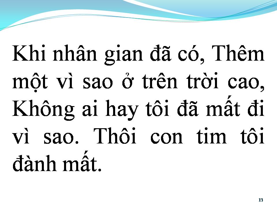 Lời bài hát VÌ SAO TRONG LÒNG TÔI