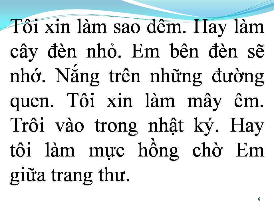Lời bài hát VÌ TÔI CẦN THẤY EM YÊU ĐỜI