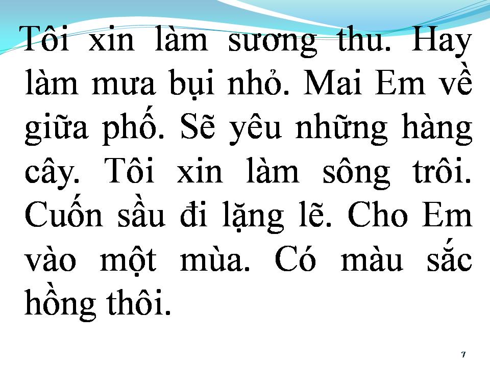 Lời bài hát VÌ TÔI CẦN THẤY EM YÊU ĐỜI
