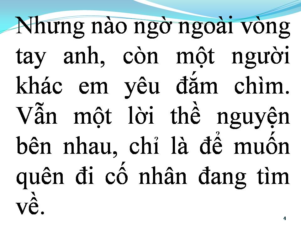Lời bài hát VỊ TRÍ NÀO CHO ANH