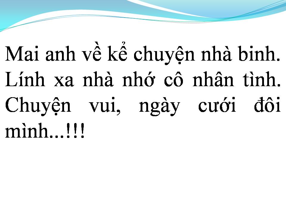 Lời bài hát VIẾT TỪ KBC