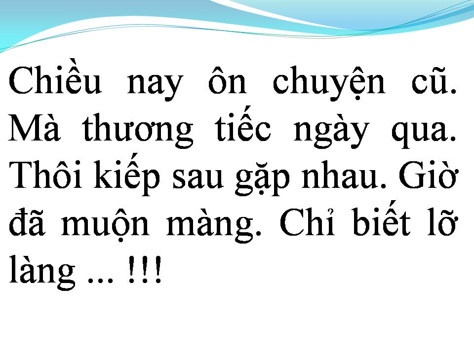 Lời bài hát VĨNH BIỆT