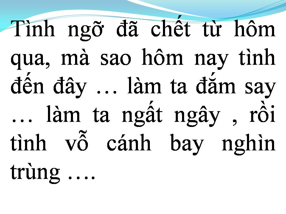 Lời bài hát VĨNH BIỆT TÌNH EM