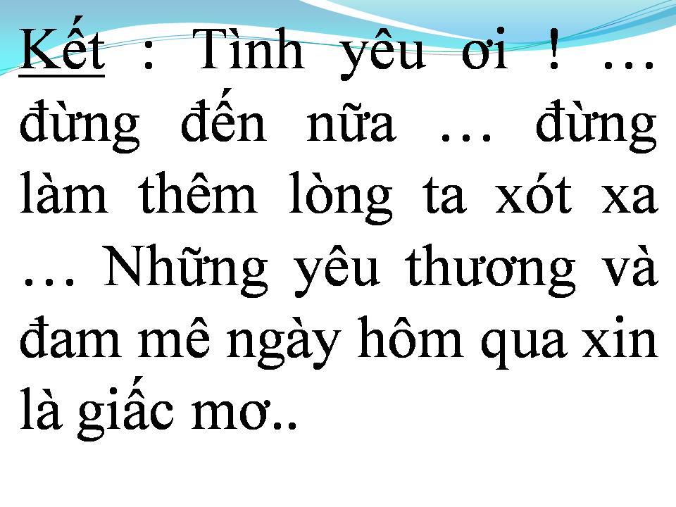 Lời bài hát VĨNH BIỆT TÌNH EM