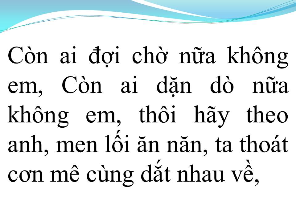Lời bài hát VÓ NGỰA TRÊN ĐỒI CỎ NON