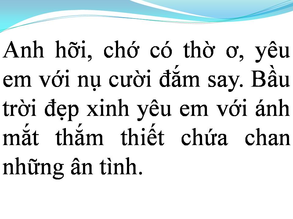 Lời bài hát VÒNG TAY NGƯỜI ẤY