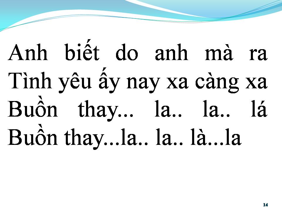 Lời bài hát VỢ NGƯỜI TA