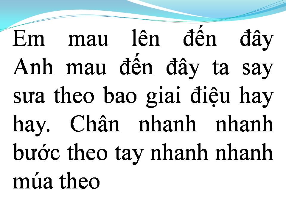 Lời bài hát VŨ ĐIỆU BOOM BOOM
