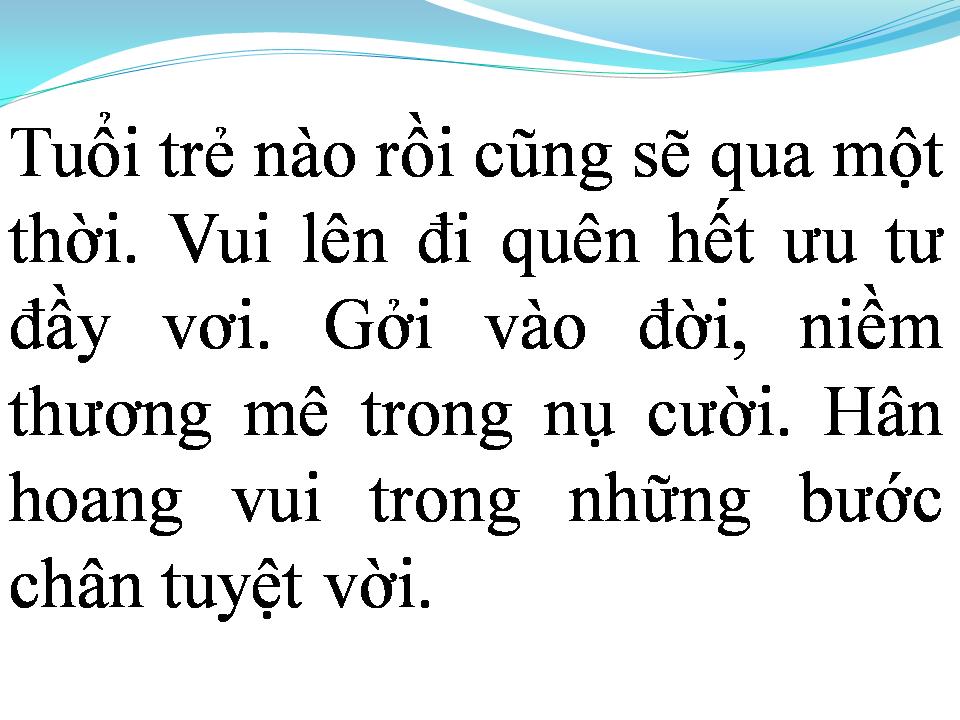 Lời bài hát VŨ ĐIỆU THẦN TIÊN