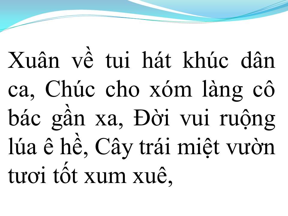 Lời bài hát VUI TẾT MIỆT VƯỜN