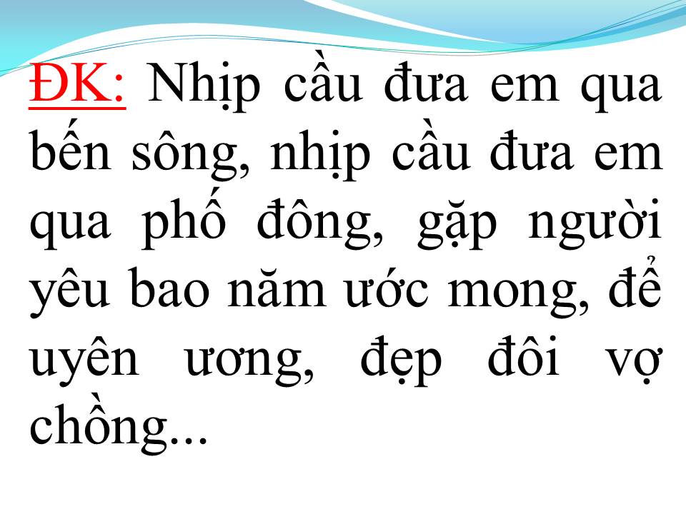 Lời bài hát VUI TRONG NGÀY CƯỚI