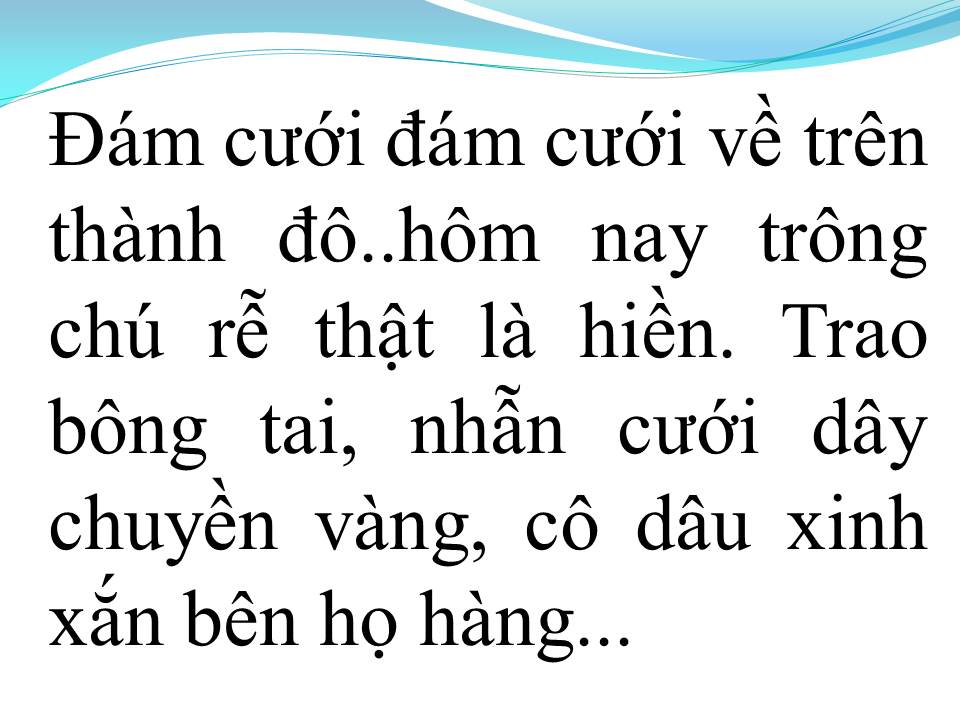 Lời bài hát VUI TRONG NGÀY CƯỚI
