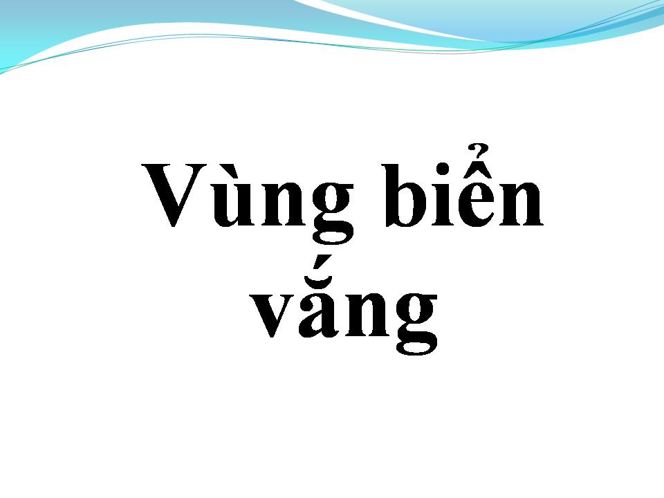 Lời bài hát VÙNG BIỂN VẮNG