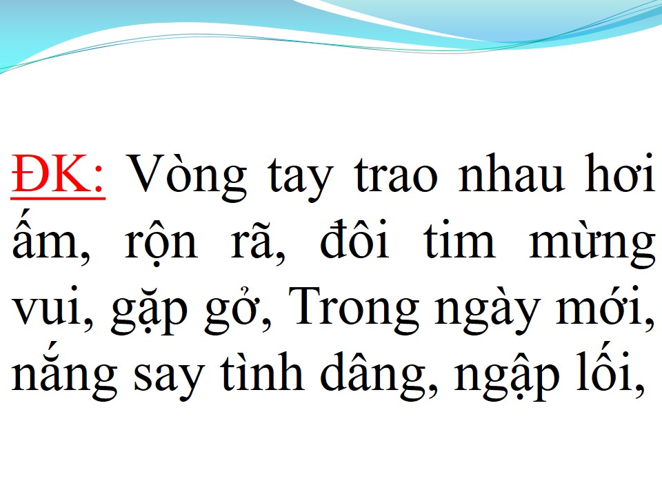 Lời bài hát VÙNG TRỜI BÌNH YÊN