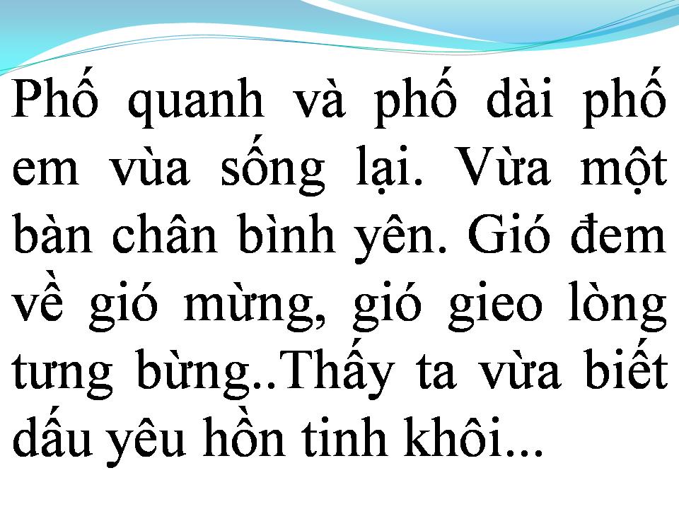 Lời bài hát VỪA BIẾT DẤU YÊU