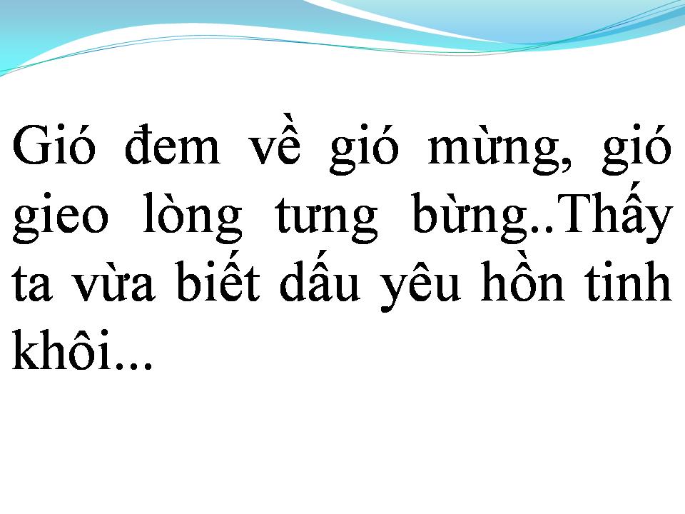 Lời bài hát VỪA BIẾT DẤU YÊU