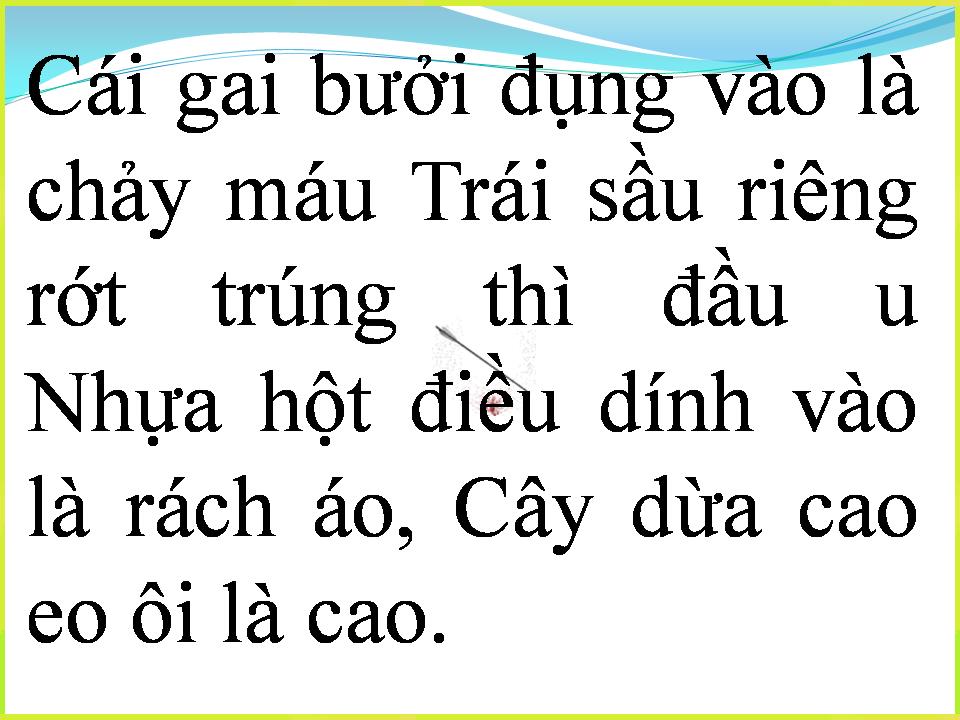 Lời bài hát VƯỜN CÂY CỦA BA