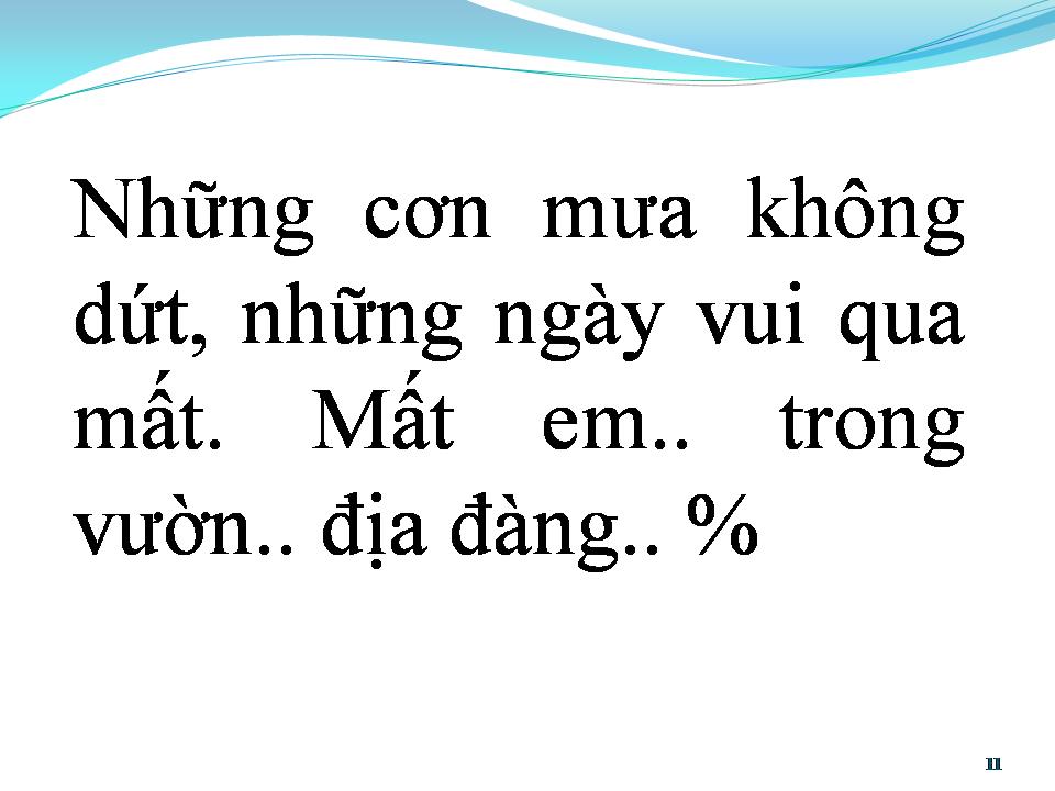 Lời bài hát VƯỜN ĐỊA ĐÀNG